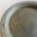 7-sun Rimmed Plate, White Lacquer