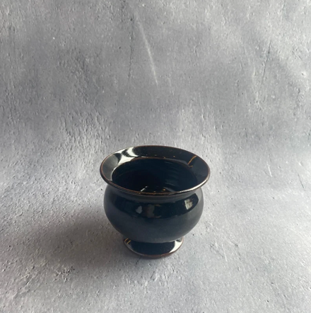 Dessert Cup, Amber Glaze
