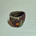 Japanese sake cup from Bizen — Bizen ware