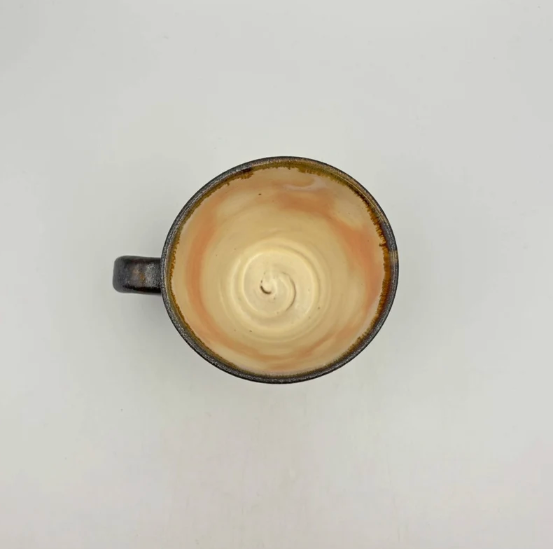 Okinawa ware mug made by hand in Okinawa, Japan