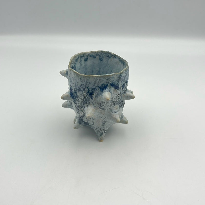 Blue mug from Gifu, handmade in Japan