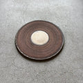 Brown plate from Kasama, handmade in Japan