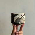 Miyazaki ware teacup made by hand in Miyazaki, Japan