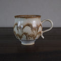 Handmade Kyoto ware mug, one of a kind