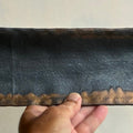 Japanese pottery long plate made by hand in Miyazaki, Japan