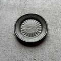 Hiromatsu Hirotaka Mountain Plate Round S olive