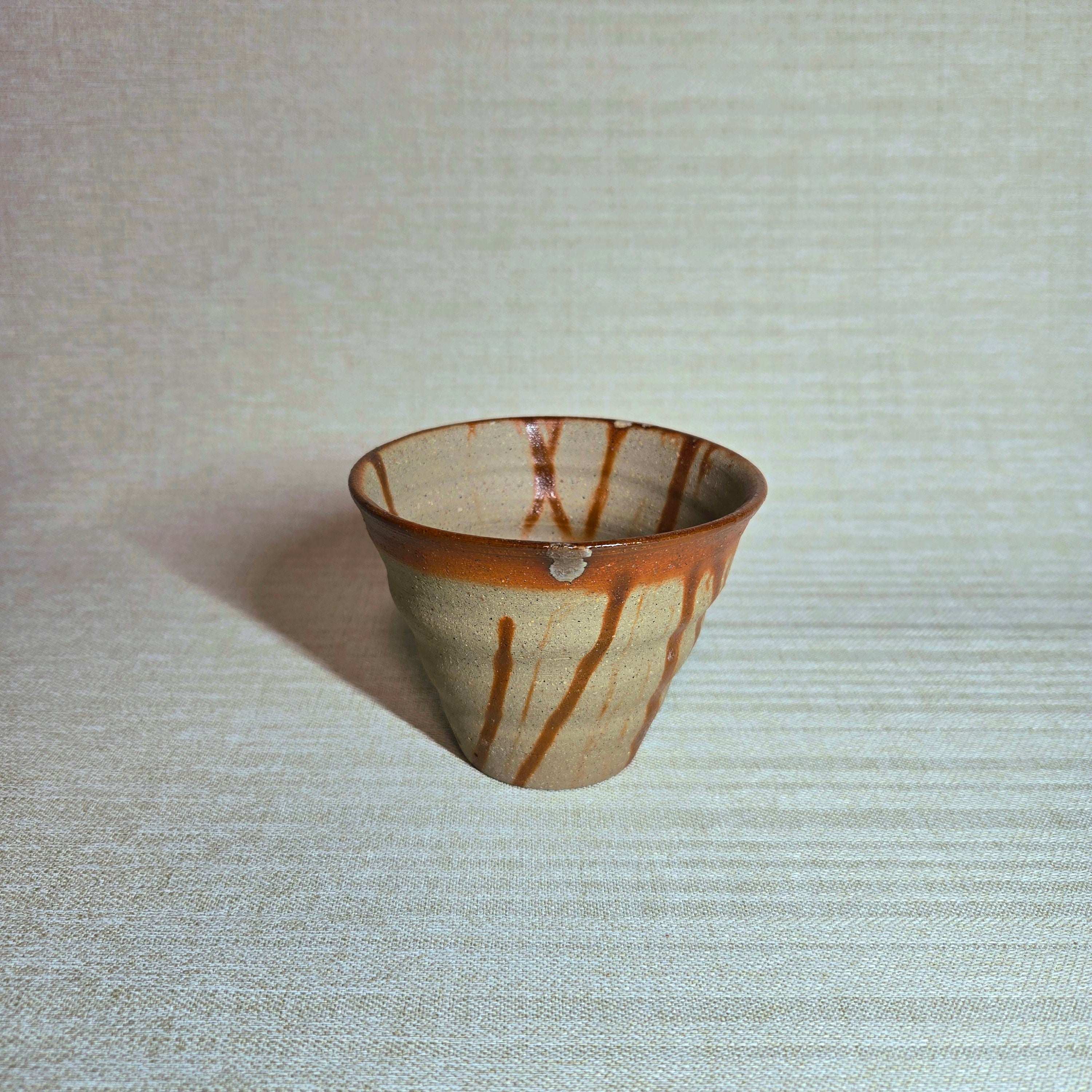 備前緋襷フリーカップ｜竹﨑典泰 備前焼のフリーカップ – Kyoto nokaze