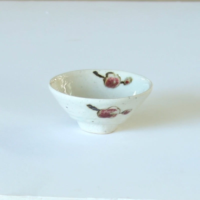 Handmade Tokyo ware sake cup, one of a kind