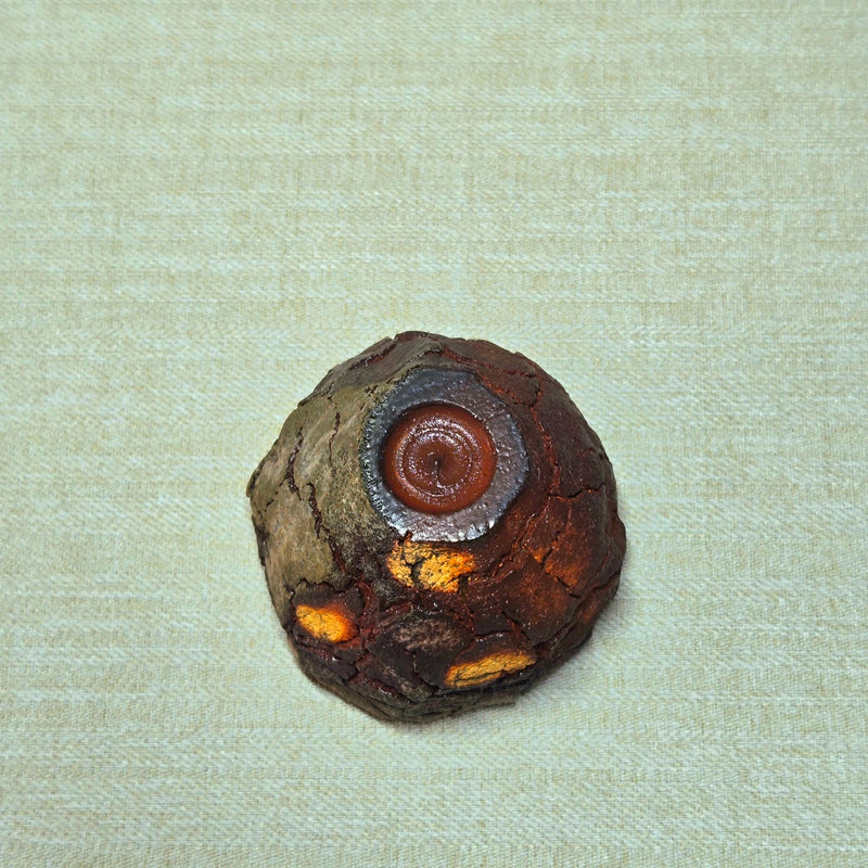 Bizen ware sake cup made by hand in Bizen, Japan