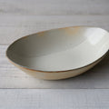 Rough Iron Wire Deep Oval Bowl - Large