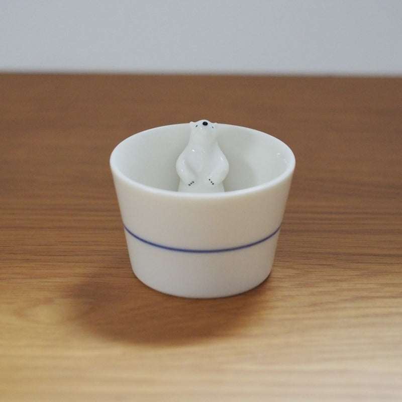 Polar Bear Sake Cup – No.2