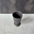 Black mug from Okinawa, handmade in Japan