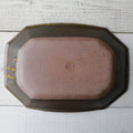 Rust Glaze Octagonal Deep Bowl (Large)