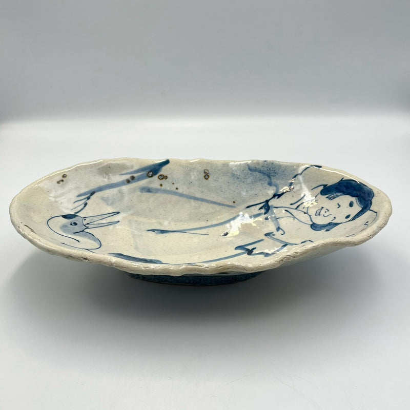 Oval pot (Okame)