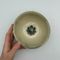 Okinawa ware bowl made by hand in Okinawa, Japan
