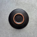 Black Matte Shinogi 7-Sun Flat Bowl