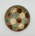 Shell Motif Bowl, 7-sun — Okinawa. Handmade Okinawa ware from Japan.