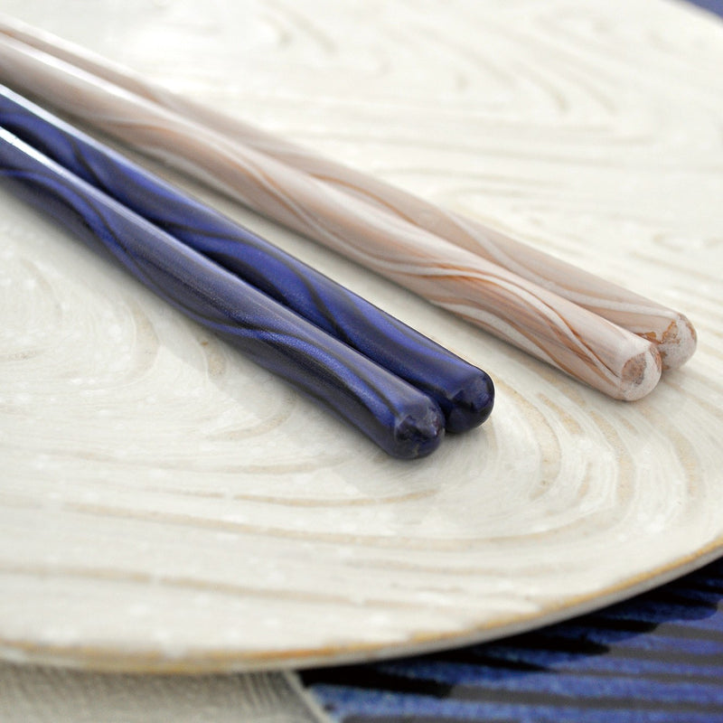 Seto ware chopstick rest made by hand in Seto, Japan
