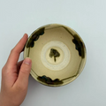 Okinawa ware bowl made by hand in Okinawa, Japan
