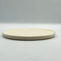 nagi plate matte white