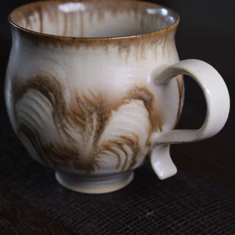 Kyoto ware mug made by hand in Kyoto, Japan