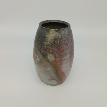 備前燒 棧切 單枝花器