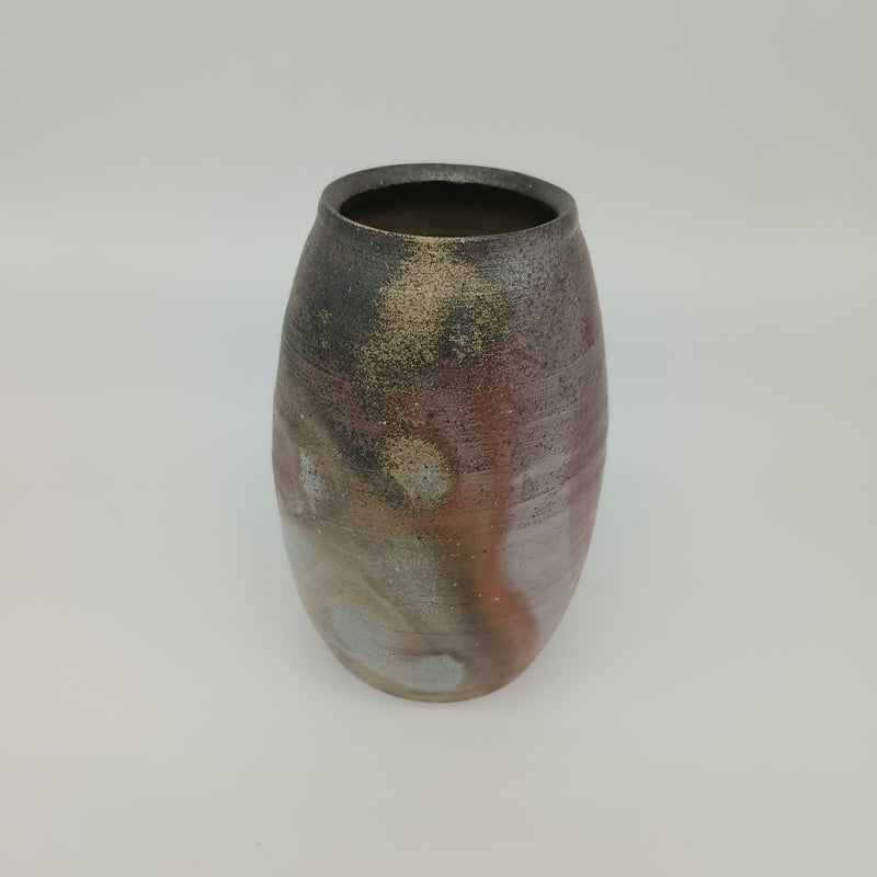 備前燒 棧切 單枝花器