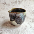 Oni-no-fude celadon sake pitcher