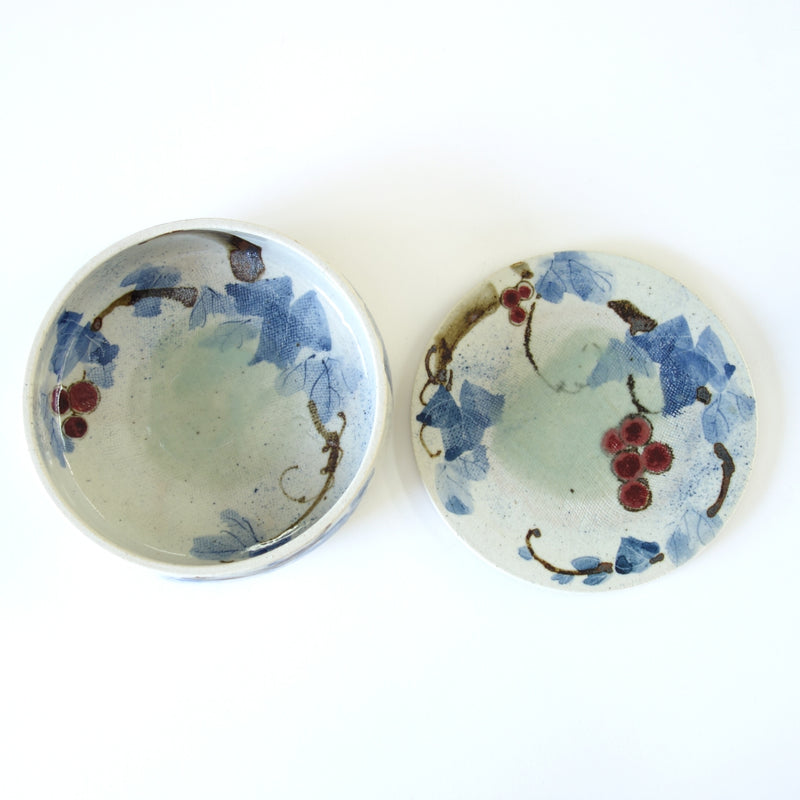 Handmade Tokyo ware plate, one of a kind