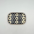 Small Rectangular Plate No.8 — Okinawa. Handmade Okinawa ware from Japan.