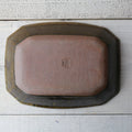 Rust Glaze Small Octagonal Deep Bowl