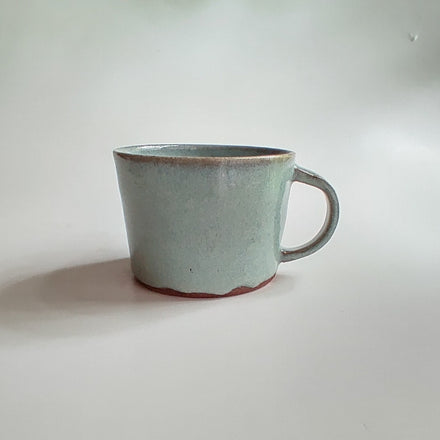 Large Mug with Pine Ash Glaze