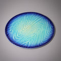 White plate from Seto, handmade in Japan