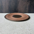 Handmade Kasama ware plate, one of a kind