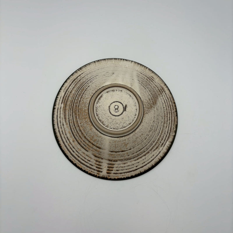 Shinogi Rim Plate M White