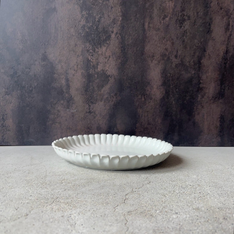 Rinka 8.5-inch Plate, White