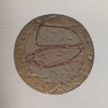 Ishime Stone-Grain Plate. Handmade Bizen ware from Japan.