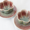 Red Enamel Rim Plate, Small