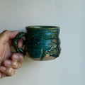 Miyazaki ware mug made by hand in Miyazaki, Japan