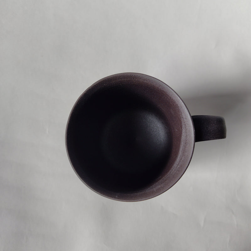 黒釉マグカップ