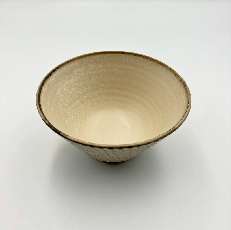 Shinogi Rice Bowl Large White