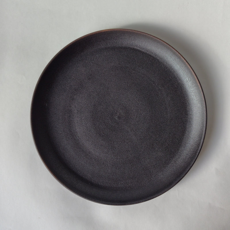 黒釉フラットプレート