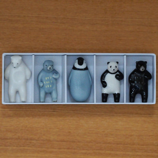 Assorted Animal Chopstick Rest Set – No.2