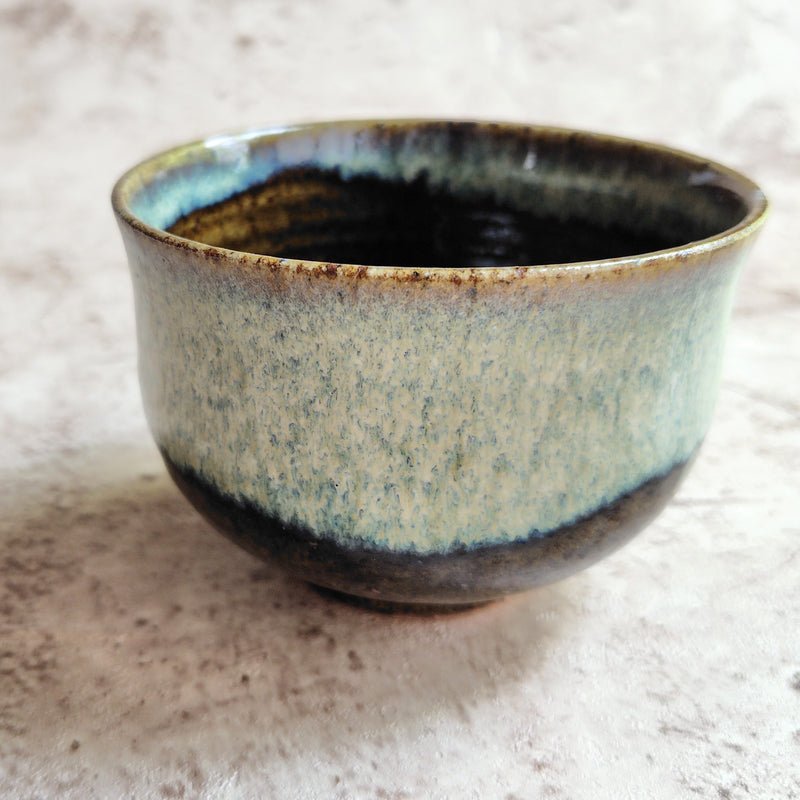 Teabowls with Oniban Glaze and Kunofu Glaze