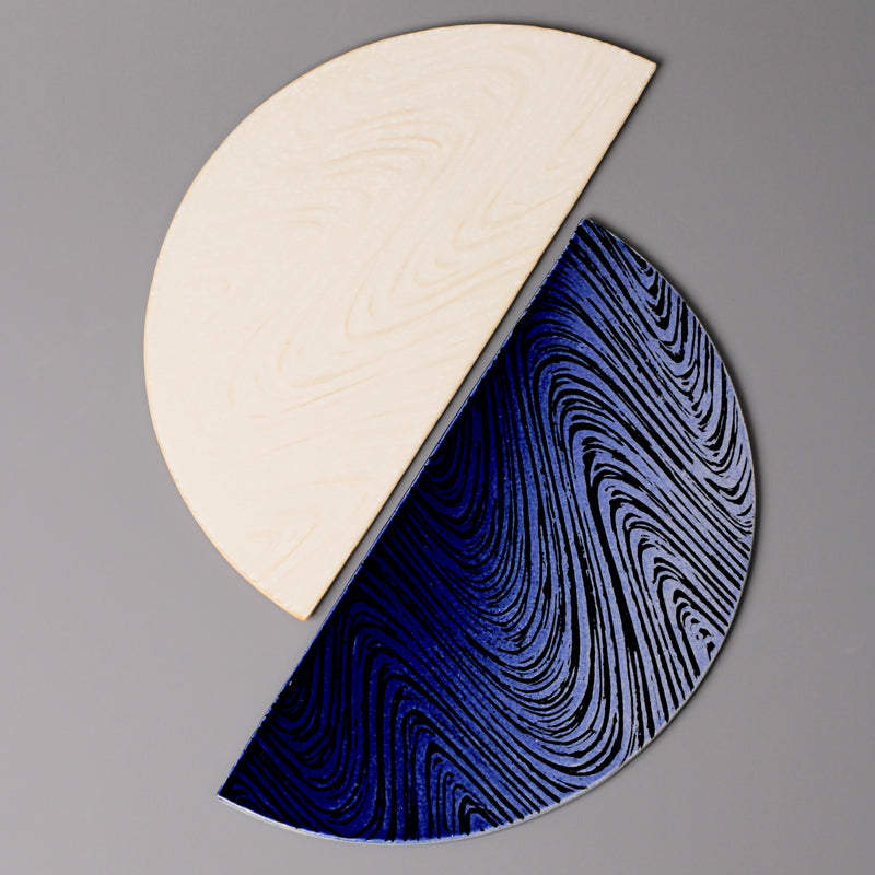 Japanese white plate from Seto — Seto ware