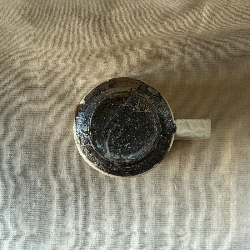 線の景色 しのぎマグカップ。京都から世界へお届けします