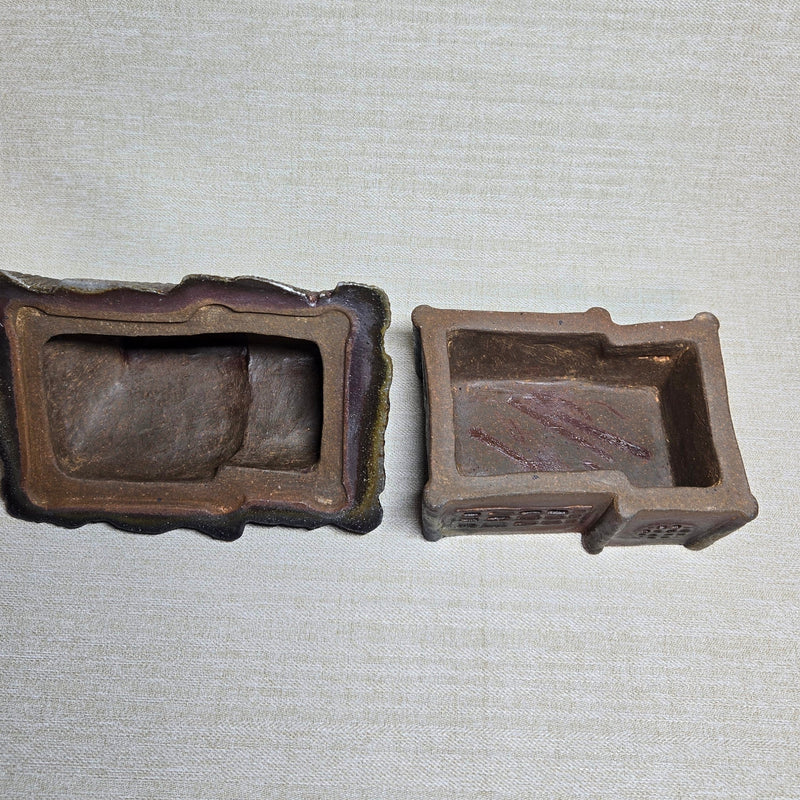Japanese incense burner from Bizen — Bizen ware