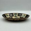 Blue plate from Okinawa, handmade in Japan