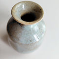 Sake bottle with pine ash glaze