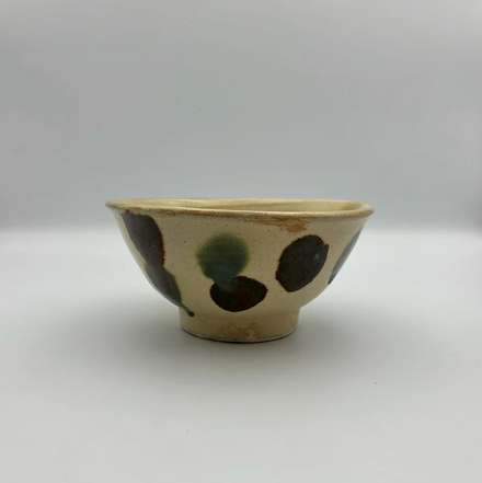 Makai Rice Bowl, 4.5-sun No.1 — Okinawa. Handmade Okinawa ware from Japan.